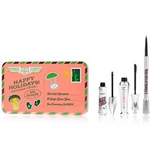 BENEFIT COSMETICS Jolly Brow Bunch Full-Size Makeup Value Set Deep Brown